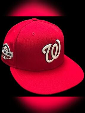 Washington Nationals New Era 59FIFTY Fitted Hat Size 7– 2018 All-Star Game Patch